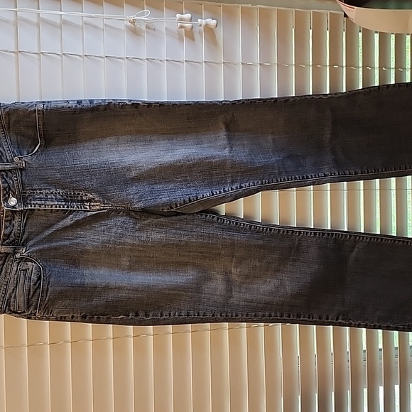 Chicos Platinum Straight jeans, Chicos size 2.5=size 14 - Picture 1 of 10